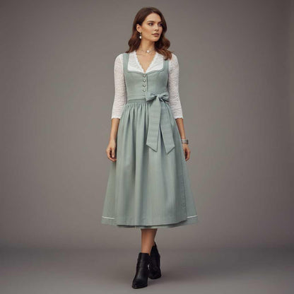 Elegant Dirndl Dress | Women's Oktoberfest Costume