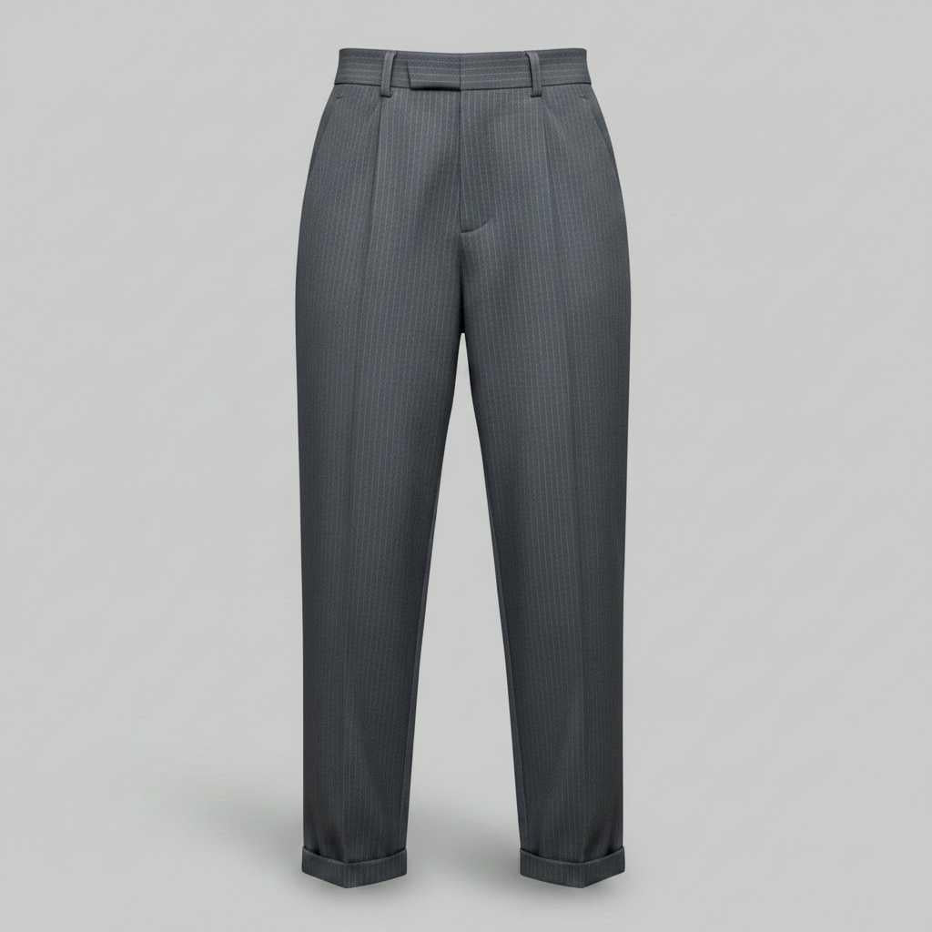 Elegant High Waist Women's Trousers | Office Pants