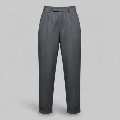 Elegant High Waist Women's Trousers | Office Pants