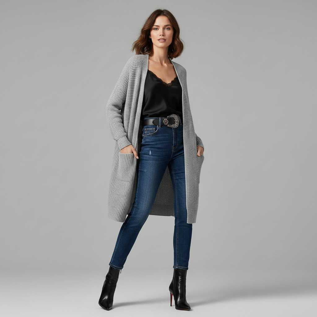 Elegant Women's Cardigan | Versatile Wardrobe Essential