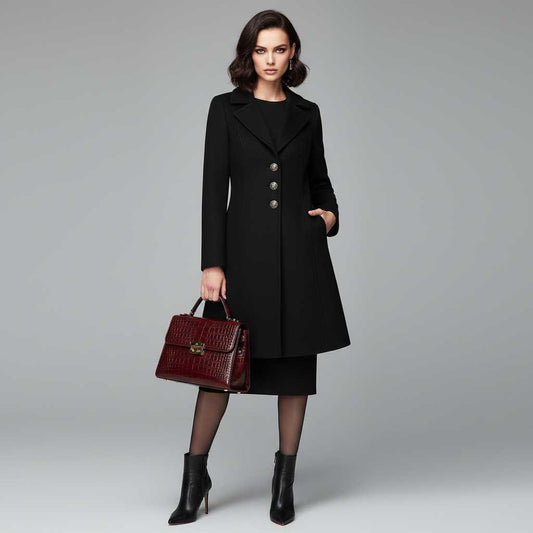 Elegant Wool Coat for Women | Stylish Winter Outerwear