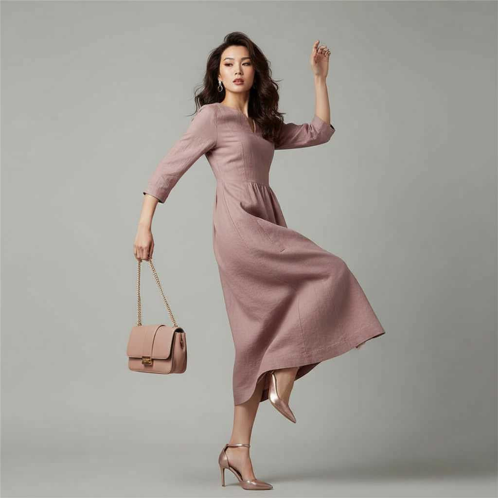 Isabel | Women's Elegant Comfort Maxi Dress