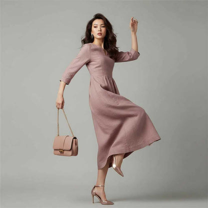 Isabel | Women's Elegant Comfort Maxi Dress