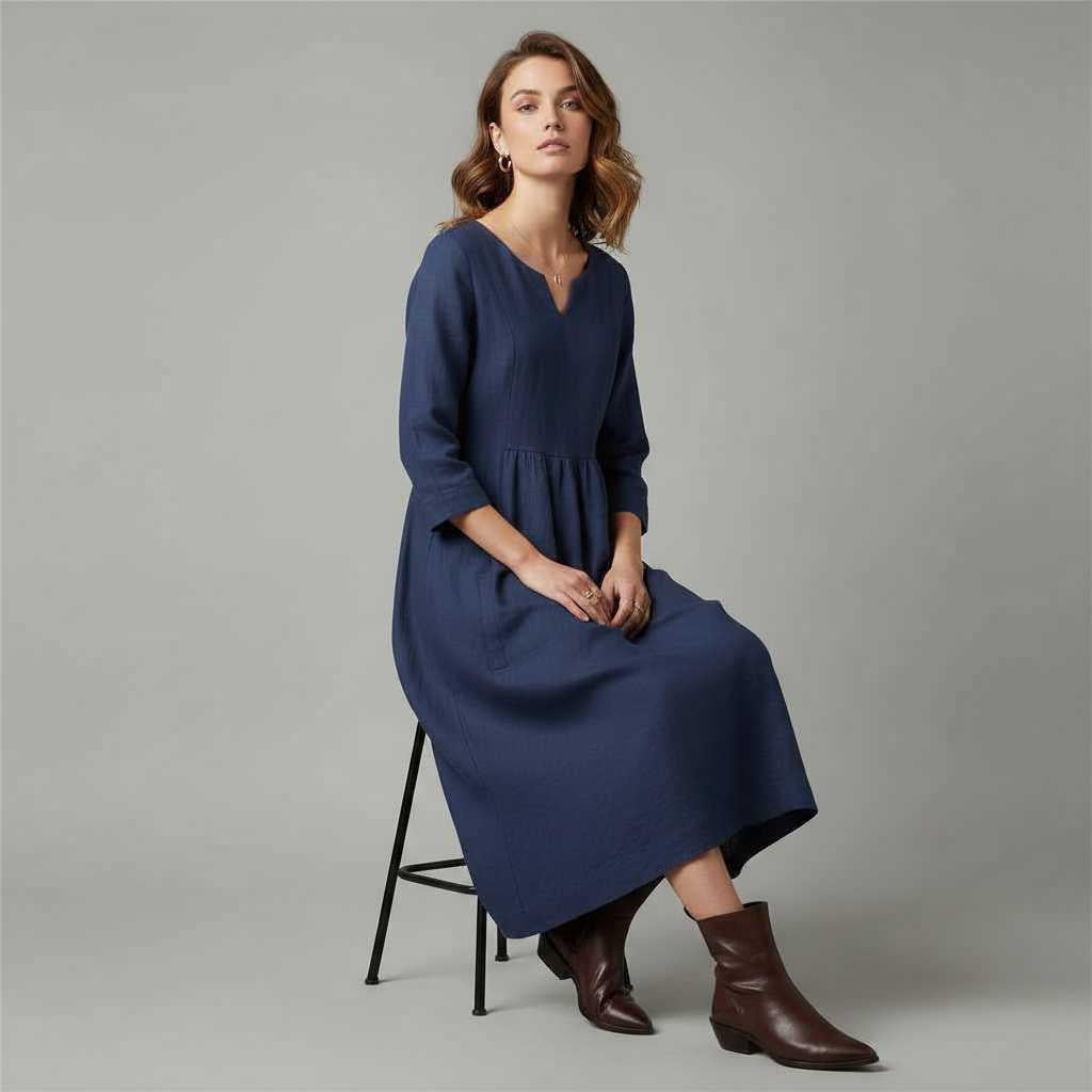 Isabel | Women's Elegant Comfort Maxi Dress