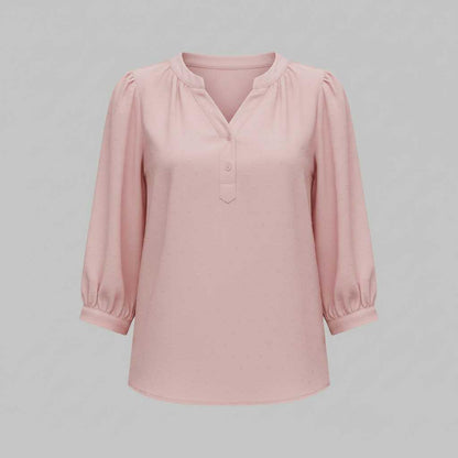 Silk Patchwork Women's Blouse | Stylish Summer Top