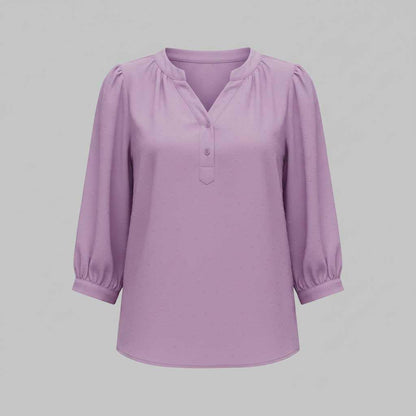 Silk Patchwork Women's Blouse | Stylish Summer Top