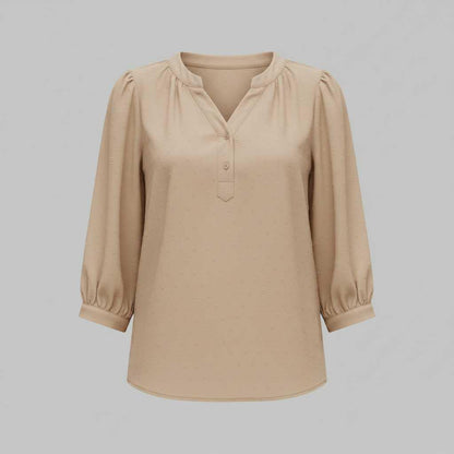 Silk Patchwork Women's Blouse | Stylish Summer Top