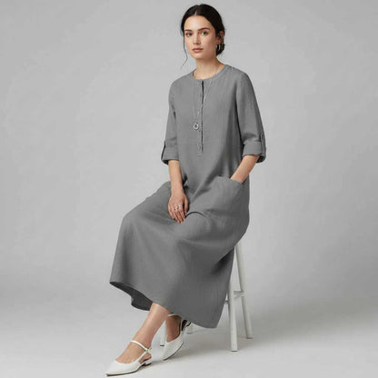 Tina | Women's Plus Size Summer Dress Casual Elegant Style