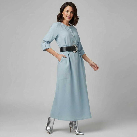 Tina | Women's Plus Size Summer Dress Casual Elegant Style