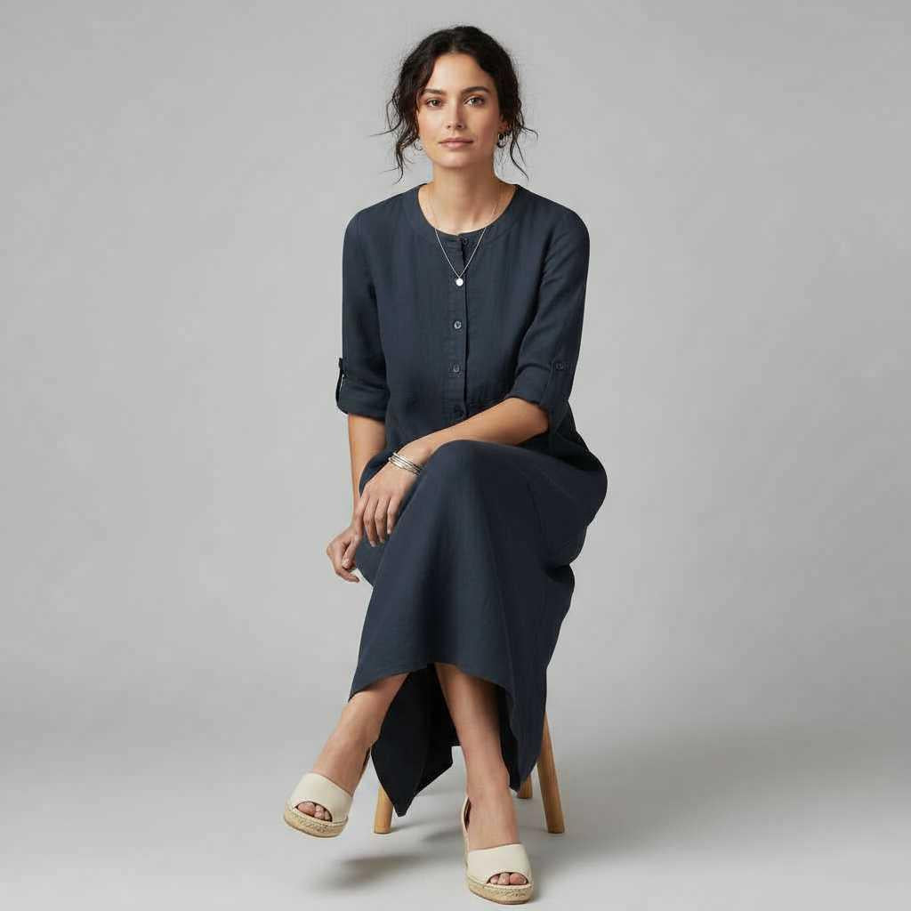 Tina | Women's Plus Size Summer Dress Casual Elegant Style