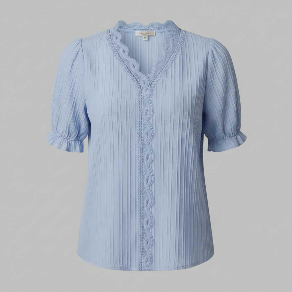 White Puff Sleeve Blouse | Women's Elegant Summer Top
